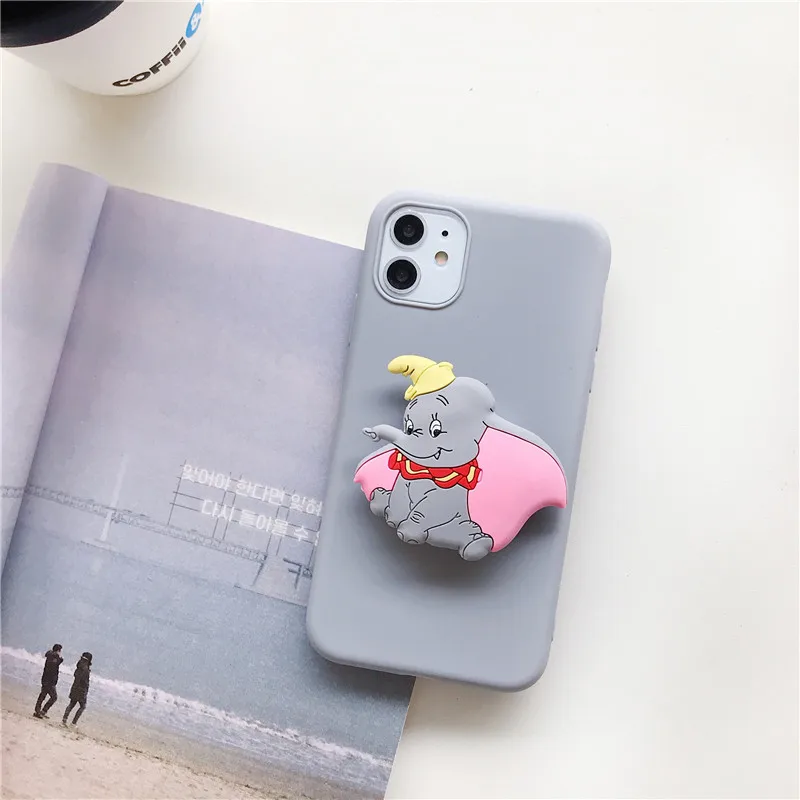 Милый 3D силиконовый чехол для iphone X XR XS MAX 11 Pro Max pro 6 6s 7 8 plus 5 5S iPhone SE 2020 |
