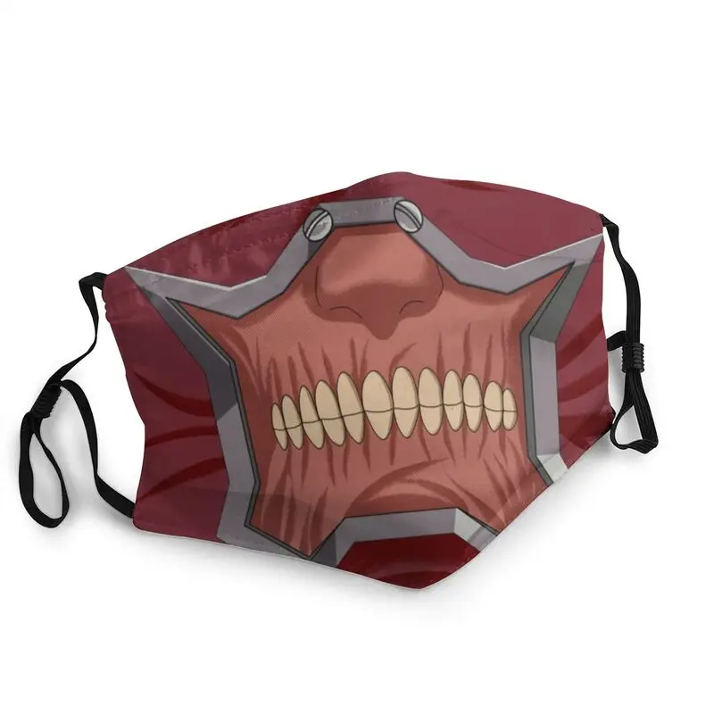 

Dorohedoro Shin Non-Disposable Horror Manga Japanese Demon Face Mask Anti Dust Haze Protection Cover Respirator Mouth-Muffle