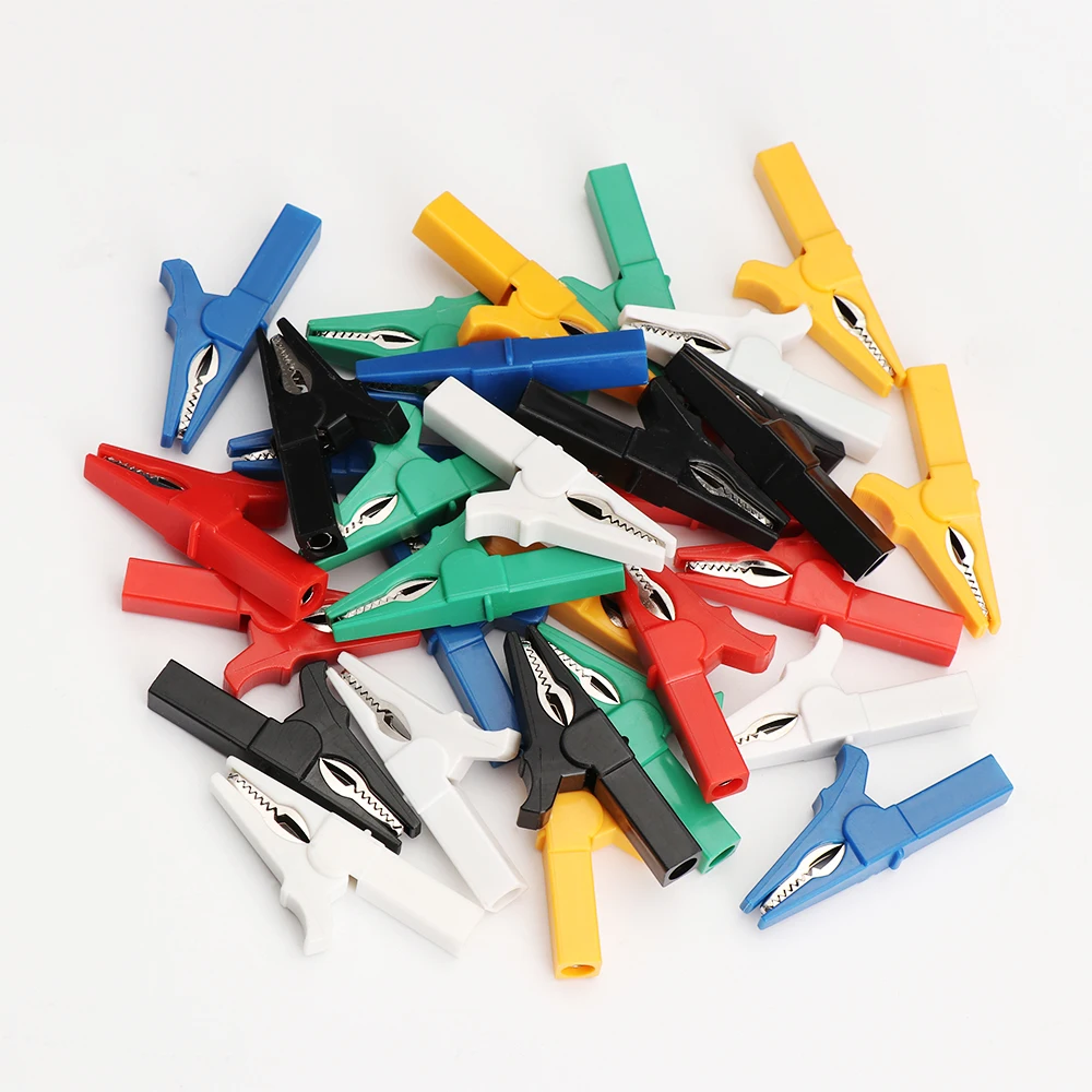 Зажим пластиковый изоляционный для мультиметра 55 мм 5 шт. | Спорт и развлечения