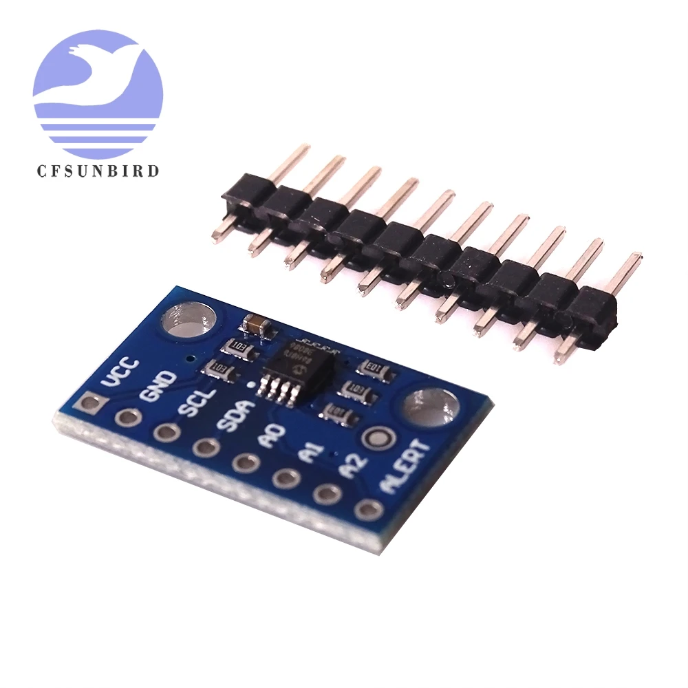 Высокая точность Температура Сенсор MCP9808 I2C коммутационная плата модуль 2 7 в 5
