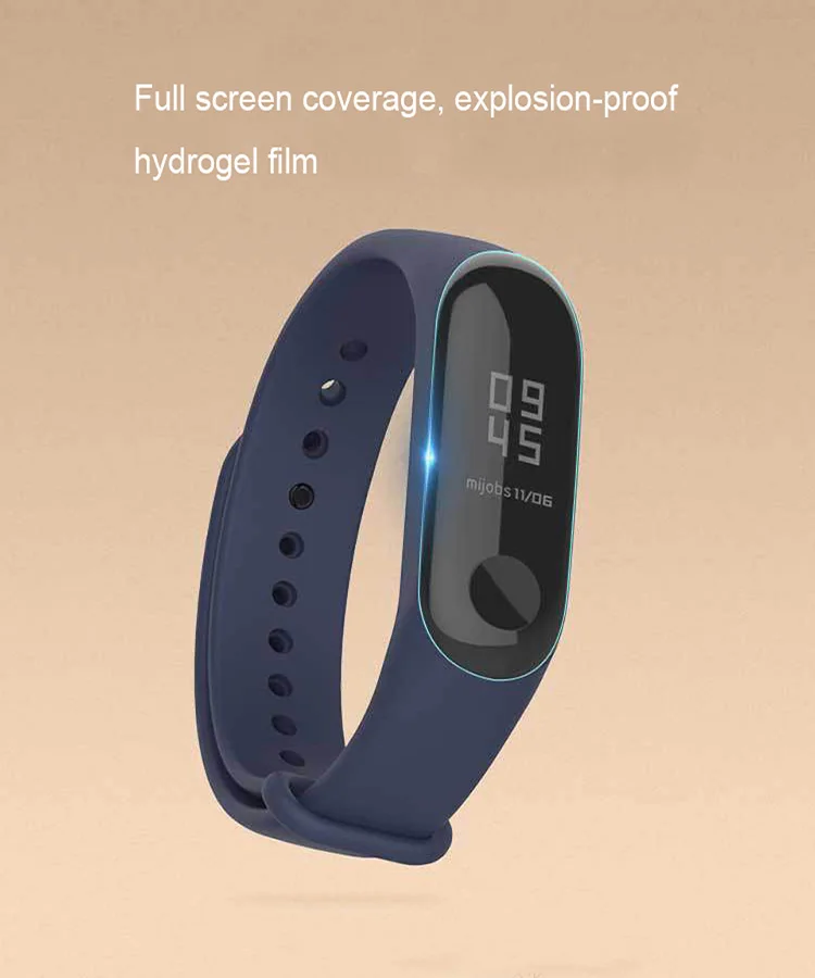 Mi JOBS для Xiaomi mi Band 4 защитная пленка на весь экран Аксессуары Анти-exclosure Гидрогелевая защитная пленка