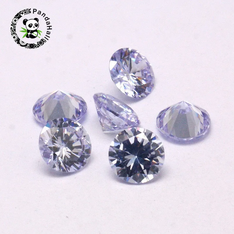 

pandahall 200 pcs/500 pcs Grade A Cubic Zirconia Cabochons for Jewelry Earrings Necklace Findings Making 5-10mm