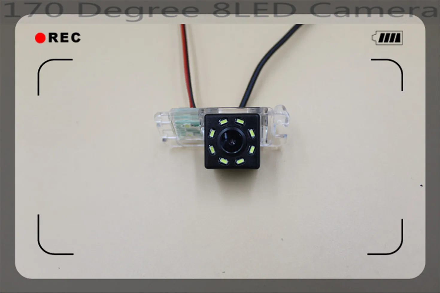 Водонепроницаемый 8LED 170 градусов Автомобильная камера заднего вида Камера для Ford
