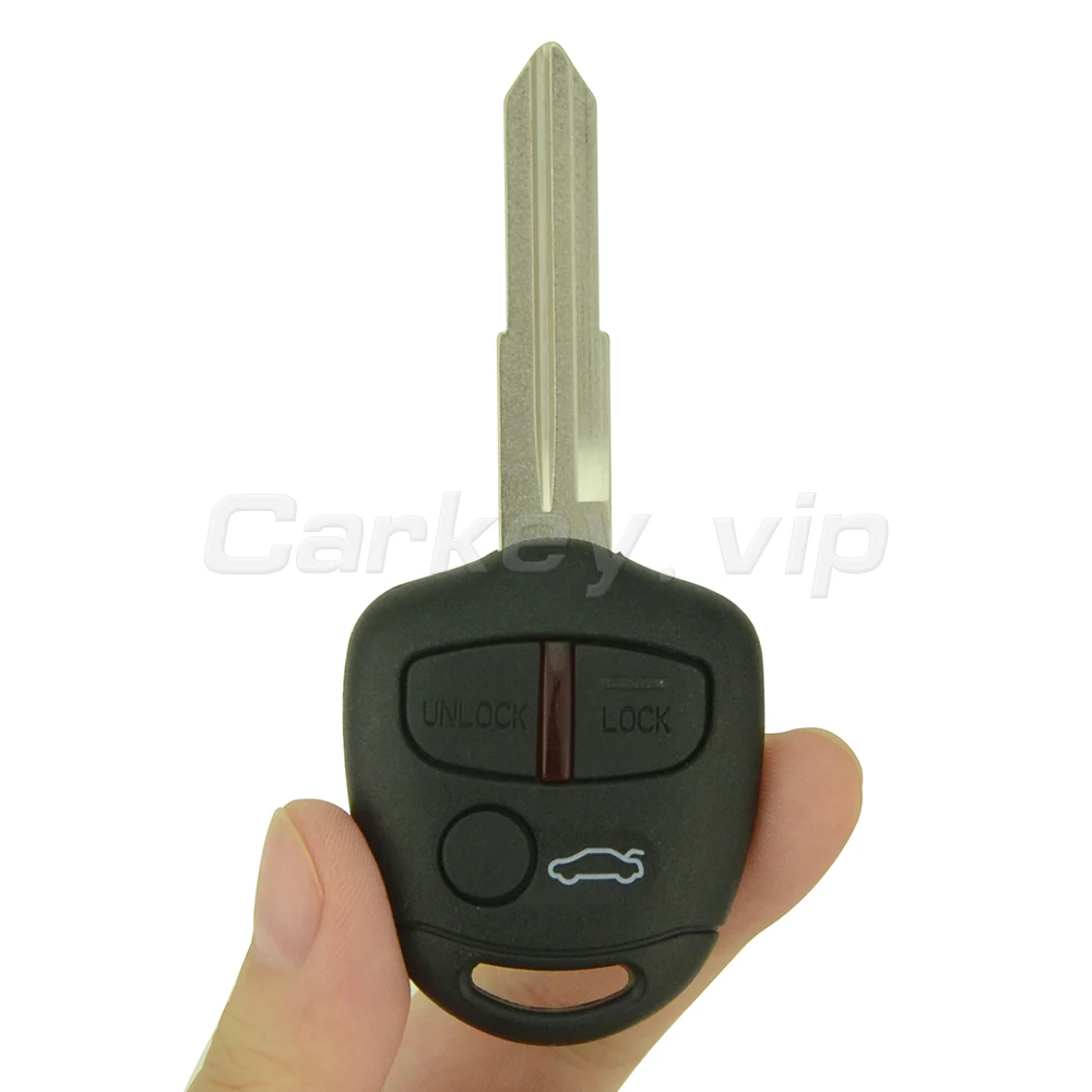 Remotekey дистанционного ключа автомобиля для Защитные чехлы для сидений, сшитые специально для Mitsubishi Lancer 2007 2008 2009 2010 2011 2012 433 МГц ID46-PCF7936 MIT11R 3 кнопки