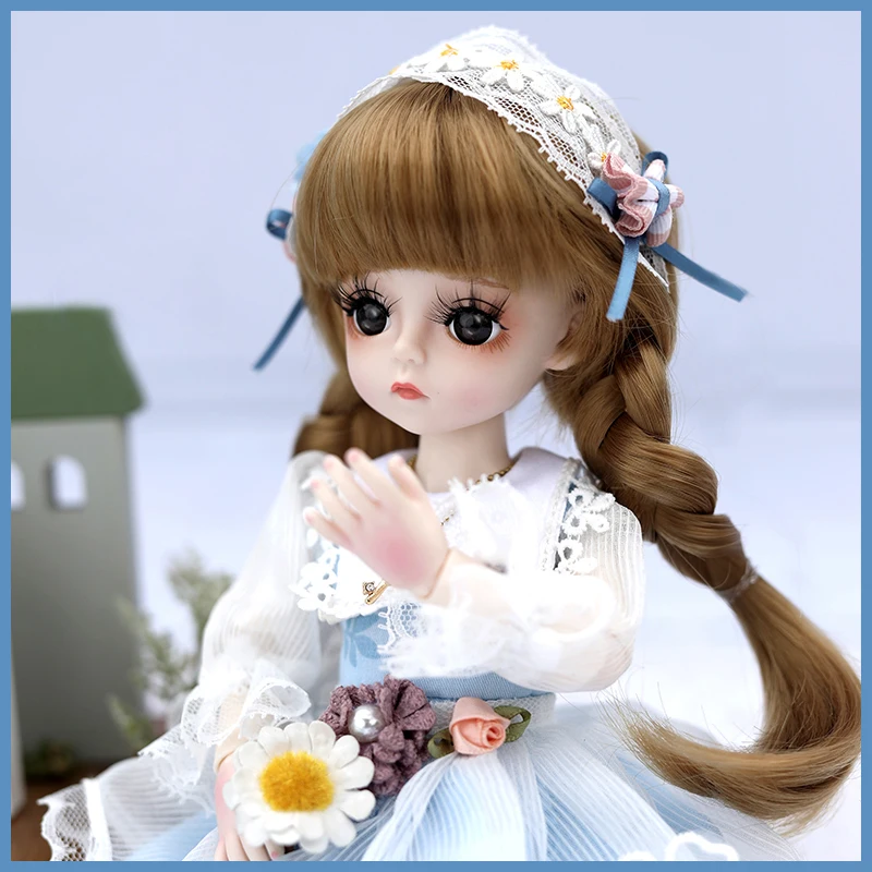 30 см 1/6 BJD кукла 18 Шаровые опоры SD куклы с Полный комплект одежды платье макияж
