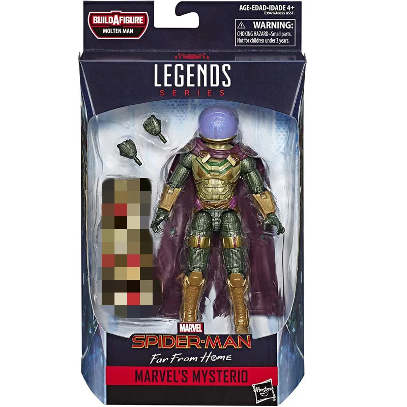 

Original Hasbro Marvel Legends Series Mysterio The Amazing Spider-Man Collection Anime Action Figures Model Gift Adult Kids Toys