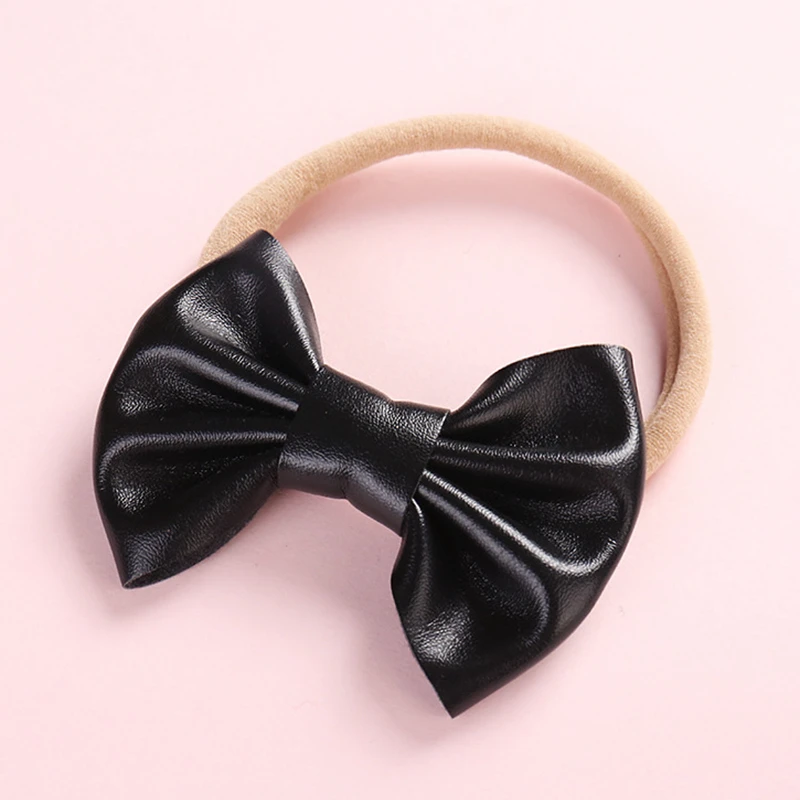 Кожаная подкладка украшение для детей повязка на голову малышей девочек