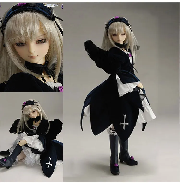 Полный набор Volks Suigintou высокое качество 1/3 bjd кукла девушка женский манекен одежда парик сапоги подарок sd макияж включены лучшая смола