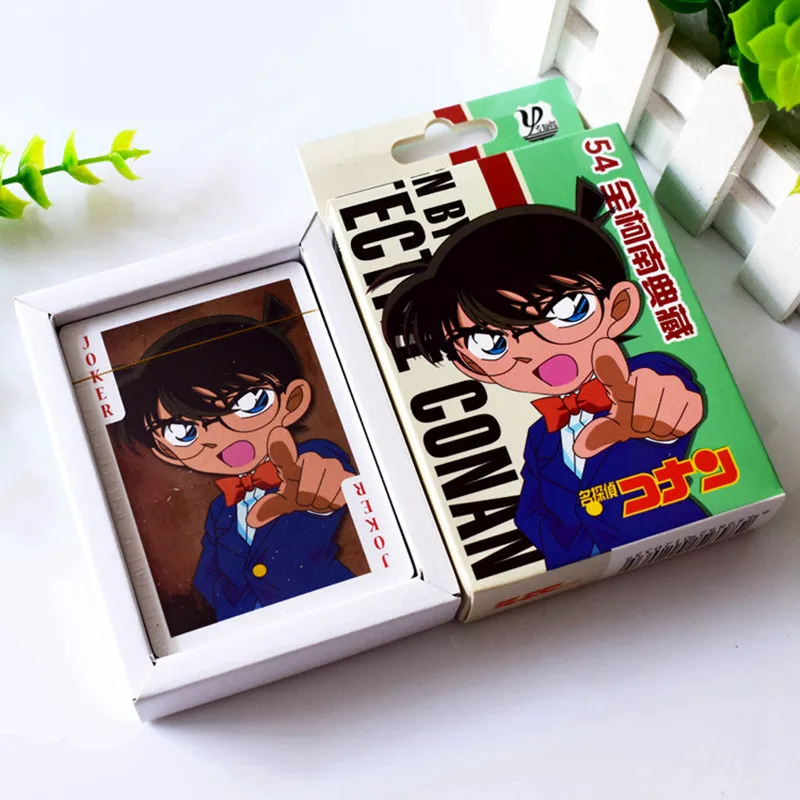 Аниме Детектив Конан Kaito покер карты игрушка Косплэй Настольная игра игральные