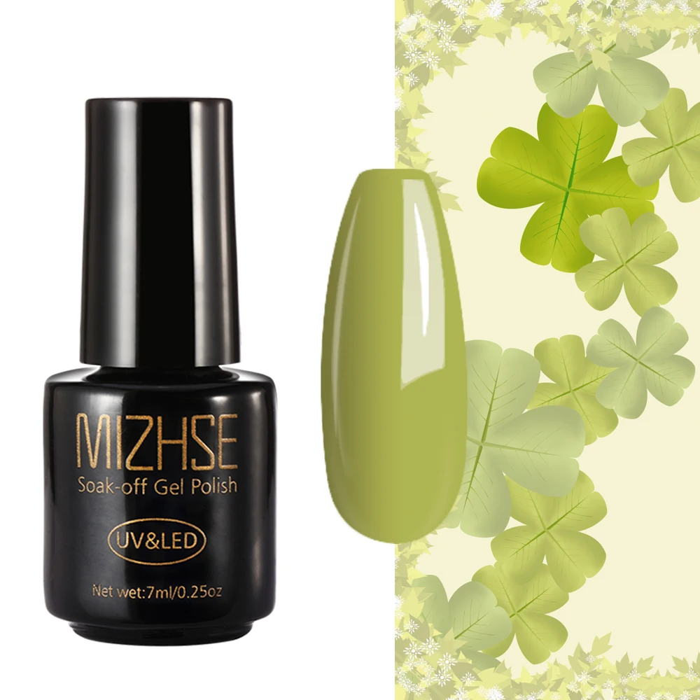 GLL001 MIZHSE Гель-лак для ногтей масло Esmalte Permanente гель UV Y Led Gellak Фиолетовый Белый Черный чистый цветной Гель-лак для ногтей основа для ногтей - Цвет: GLL001