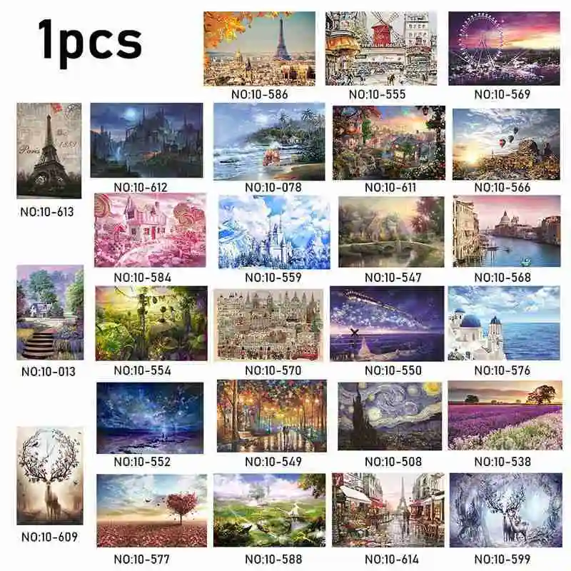 

Puzzle 1000 Pieces Jigsaw Picture Assembling 3D Puzzles Toys Games Educational Toys For Adults Kids Children X8D8