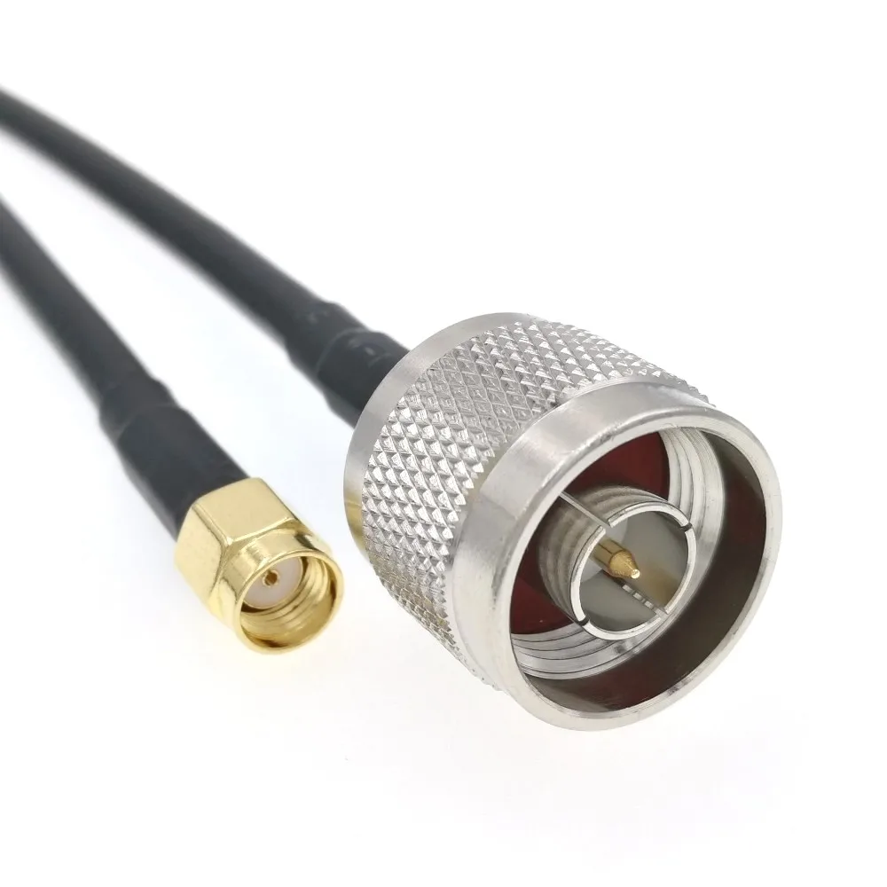 Разъем штырь RG58 Радиочастотный кабель перемычка 50 см и 1 м/3 фута|cable knit winter hat|cable