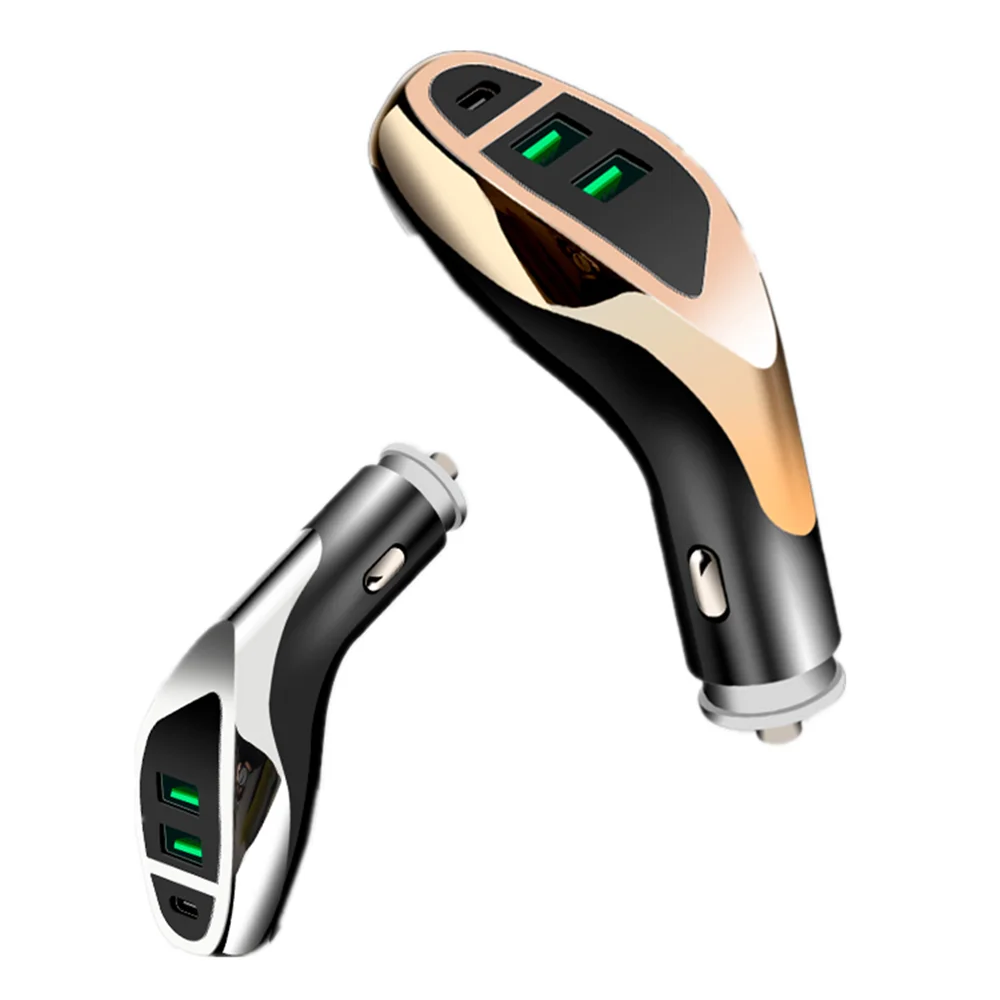 

Car Charger Quick USB Charge Dual USB Charger 3.0 18W PD Type-C Mobile Phone Quick Charger