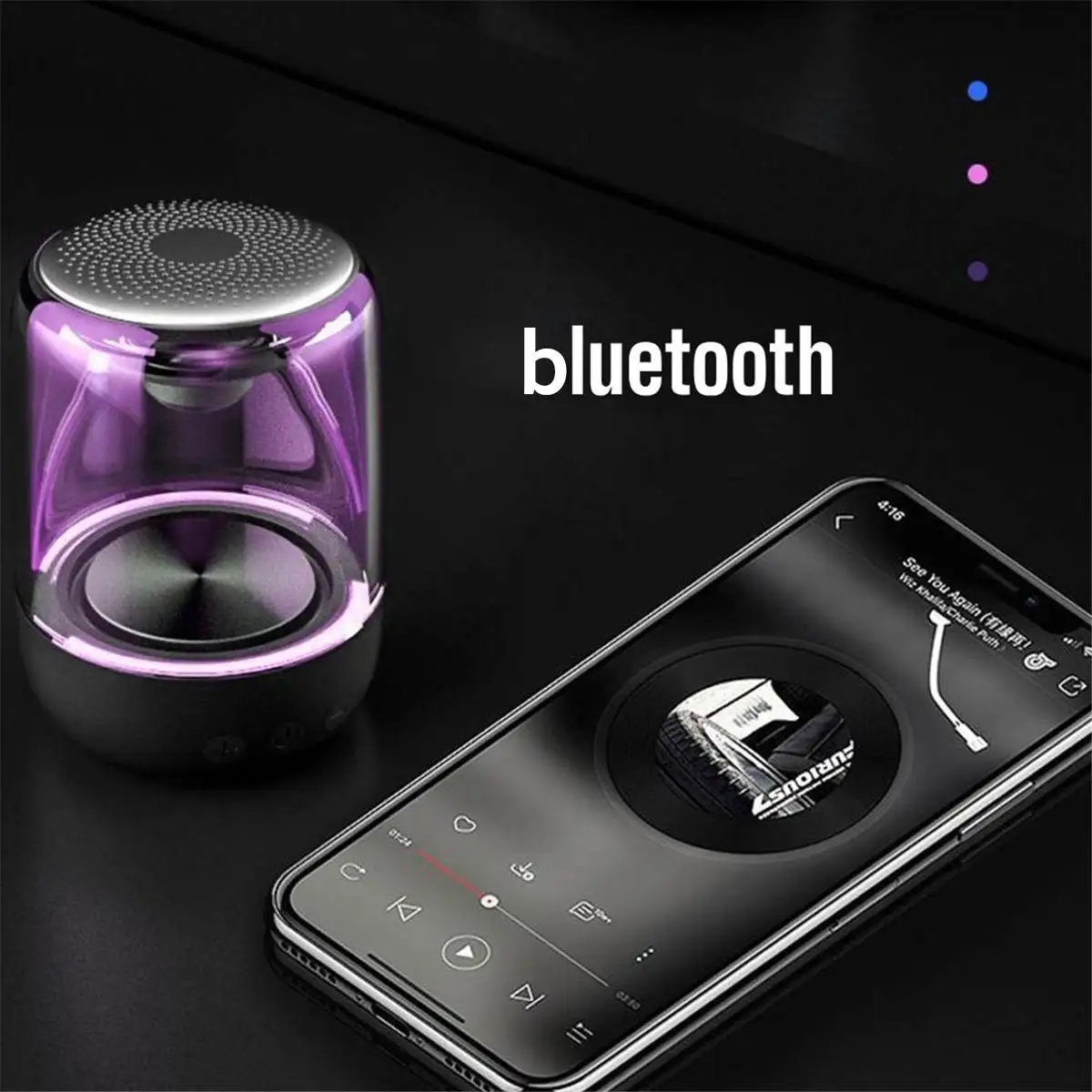 Беспроводная bluetooth Колонка s водонепроницаемая стереоколонка Портативная