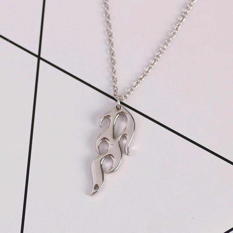 2020 New Harajuku Necklace Men And Women Flame Alloy Pendant Hip Hop Cool Trend High Street Style Choker Fashion Jewelry Gift |