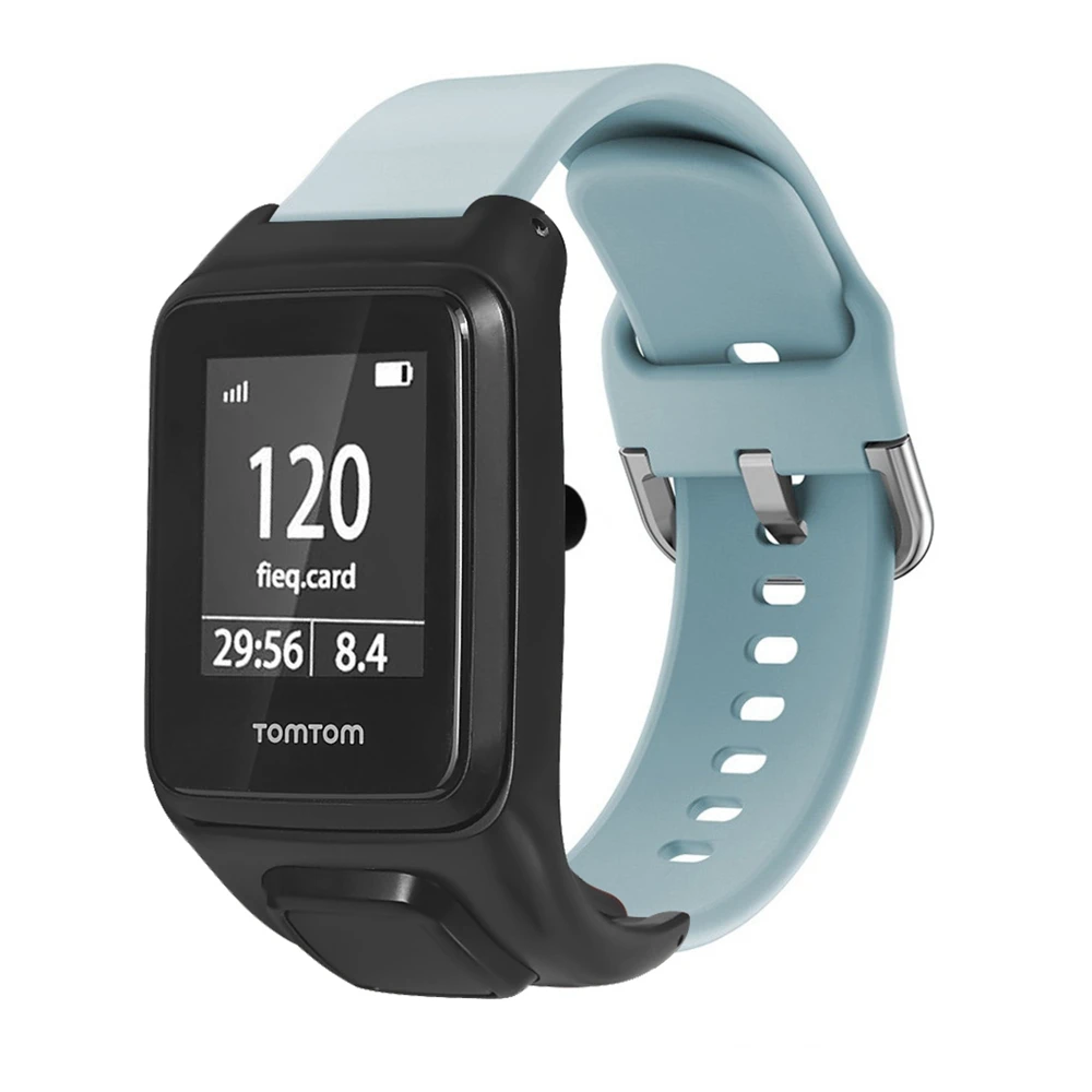 Hangrui силиконовый ремешок на запястье для TomTom Runner 3 Adventurer мягкий браслет часов