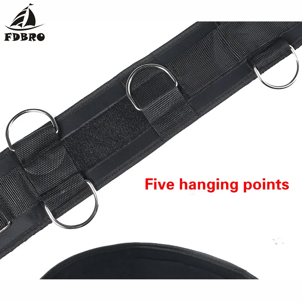 

Running Training Resistance Bands Belt Power Strength Dragging Rope Waist Weight-Bearing Fitness Equipment Suit for Crossfit