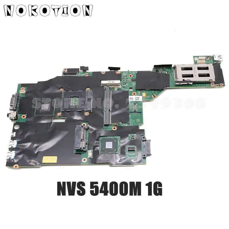 Материнская плата NOKOTION 04Y1423 04X3653 04W6633 04X3651 04X3655 для ноутбука Lenovo ThinkPad T430 QM77 DDR3 NVS 5400M 1