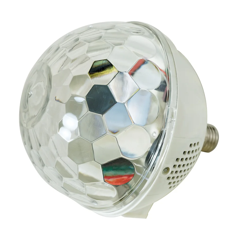 LEDGLE 9 Вт E27 вечерние светильник лампа RGB Изменение цвета вращающиеся диско шар