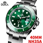 DUKA мужские часы Роскошные автоматические механические часы для мужчин NH35A Нержавеющая Сталь Водонепроницаемые наручные часы для мужчин s Relogio Masculino