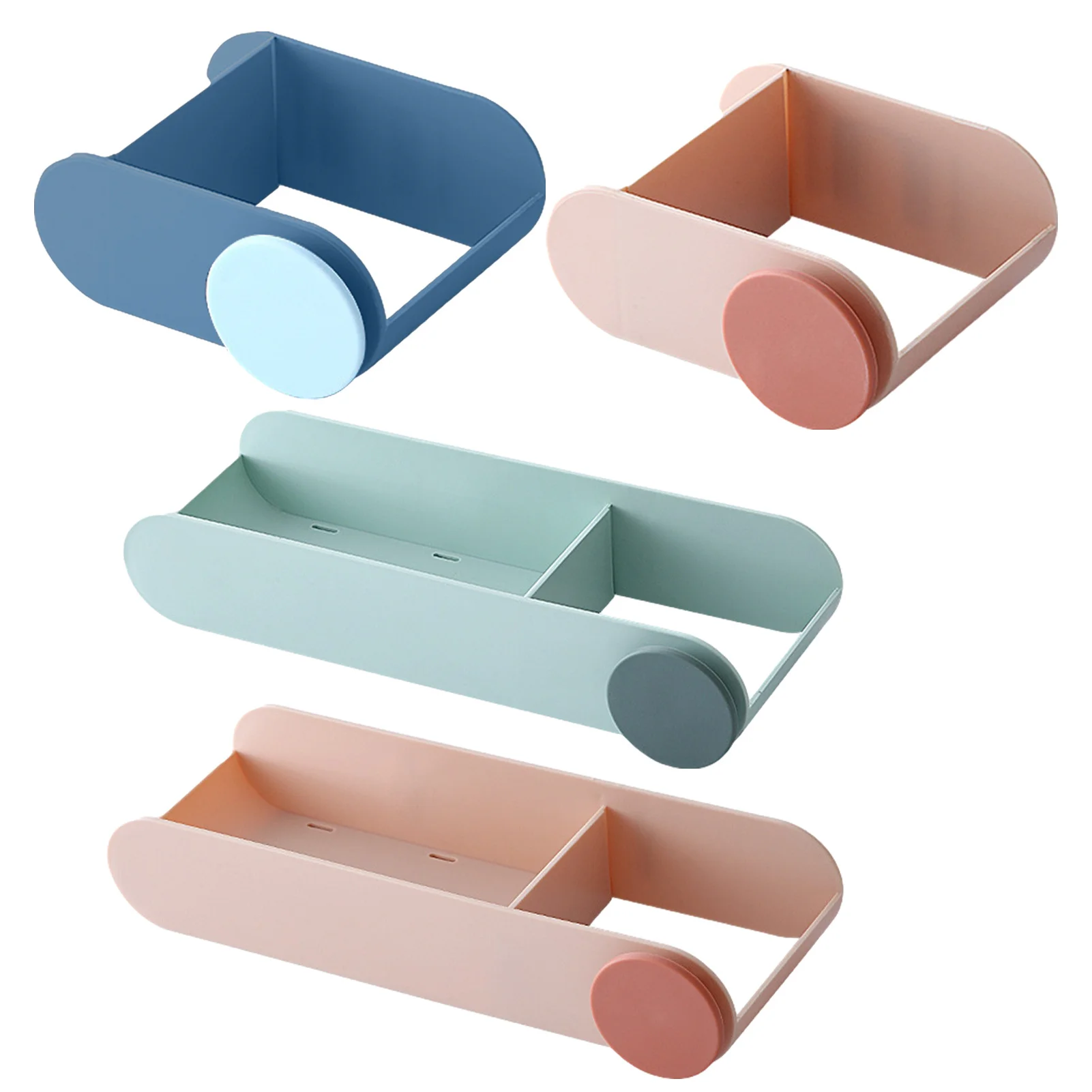 

Blower rack hanging Hair Dryer Storage rack Holder bathroom toilet Storage Rack random color Punch-free Blower Organizer