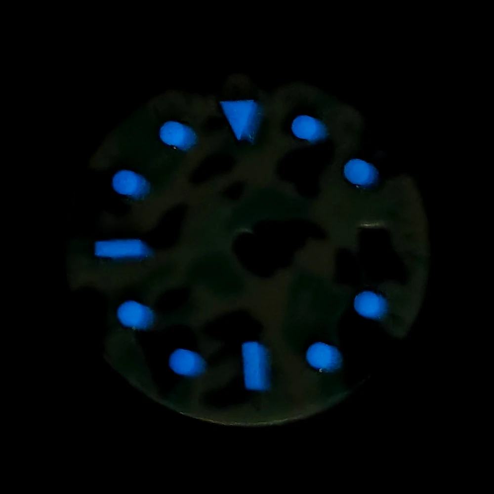 Запчасти для часов 29 мм асептический люминесцентный циферблат Совместимы с механизмом MIYOTA 8215 Pearl 2813 Automatic Movement.