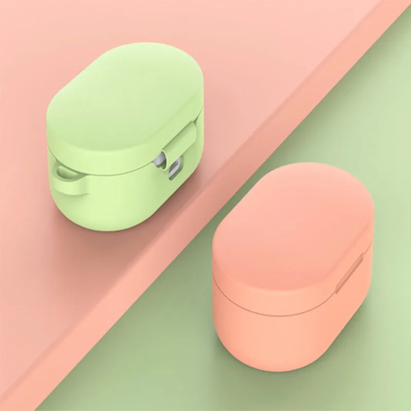 Чехол для наушников MI xiaomi AirDots и Redmi s силиконовый чехол с защитой от падения