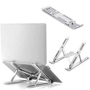 foldable notebook support base macbook pro holder portable laptop stand aluminium adjustable bracket office computer accessorie free global shipping