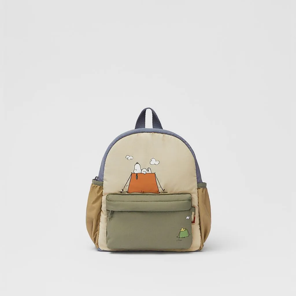 New Lightweight Small Tent Printing Children's Backpack Kindergarten Small School Bag Cute Cartoon Backpack