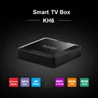 KH6 Декодер каналов кабельного телевидения H616 4 ядра Cortex-A53 4K @ 60fps ТВ Box HDMI-Совместимость Высокое разрешение с пультом дистанционного управления Управление