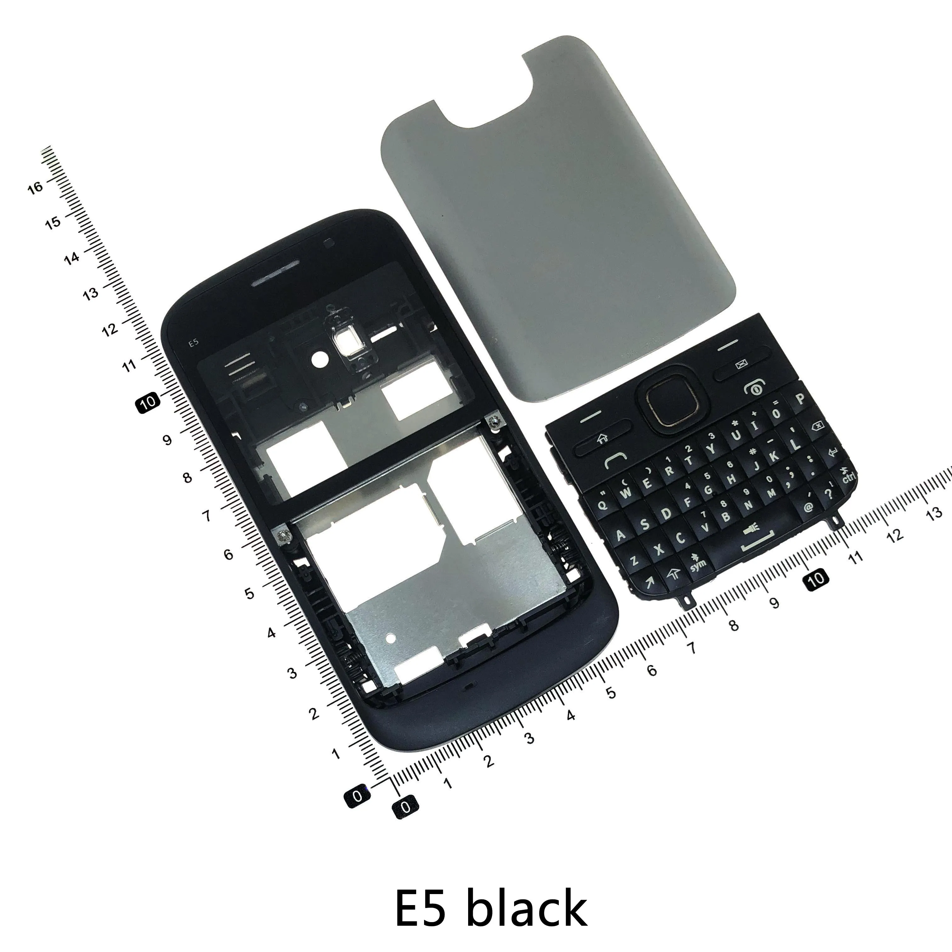 For Nokia E5 X2-00 X2-01 E63 E71 E72 Housing Front Faceplate Frame Cover Case Back cover battery door Keypad | Мобильные телефоны и