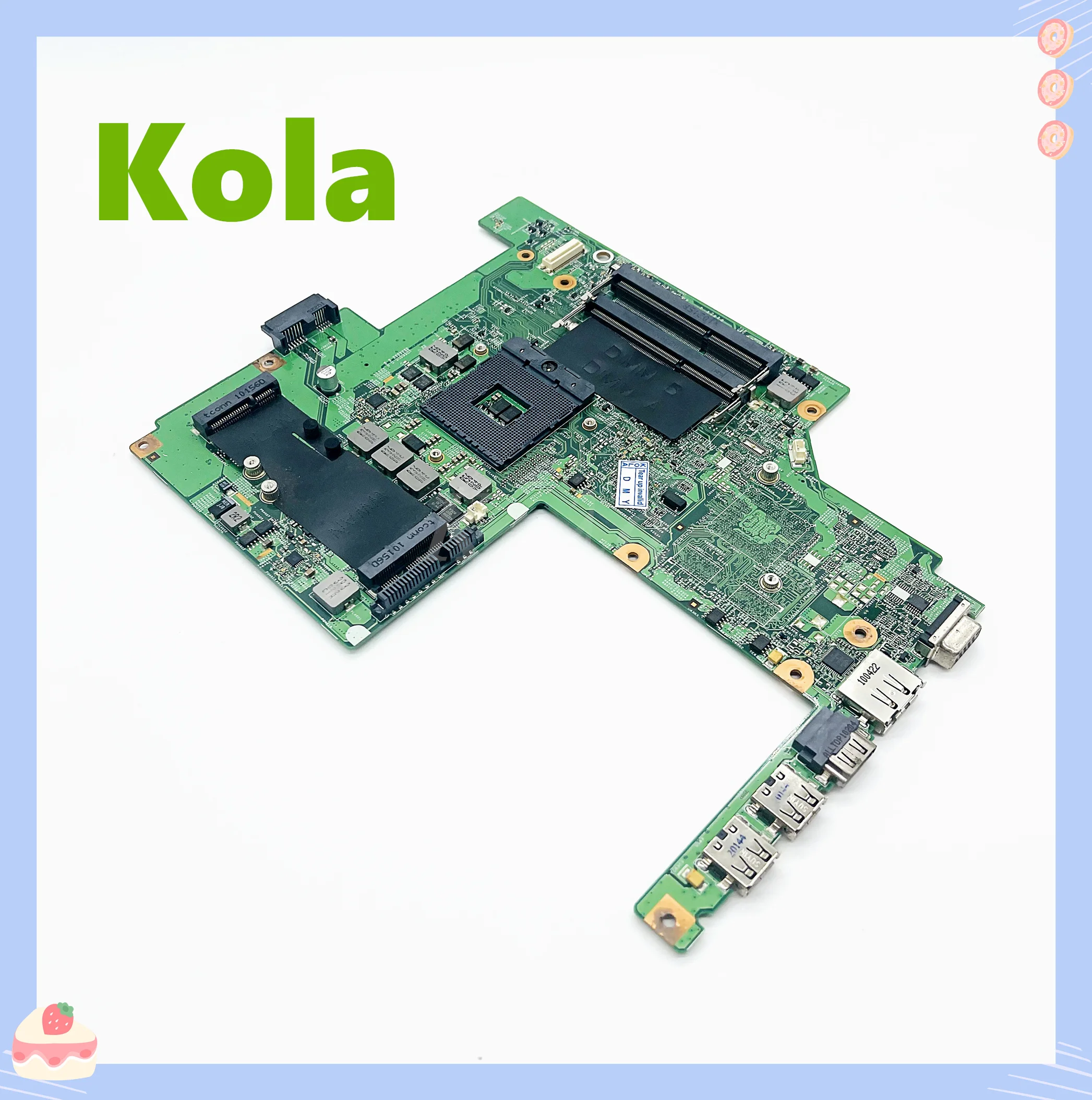 Материнская плата для ноутбука DELL Vostro V3500 3500 материнская CN-0PN6M9 0PN6M9 PN6M9 HM57 DDR3 100%