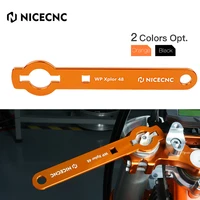 nicecnc wp fork cap wrench adjuster remove repair tool for ktm xc w xcw excf 150 250 300 350 450 six days tpi i accessorie 17 22
