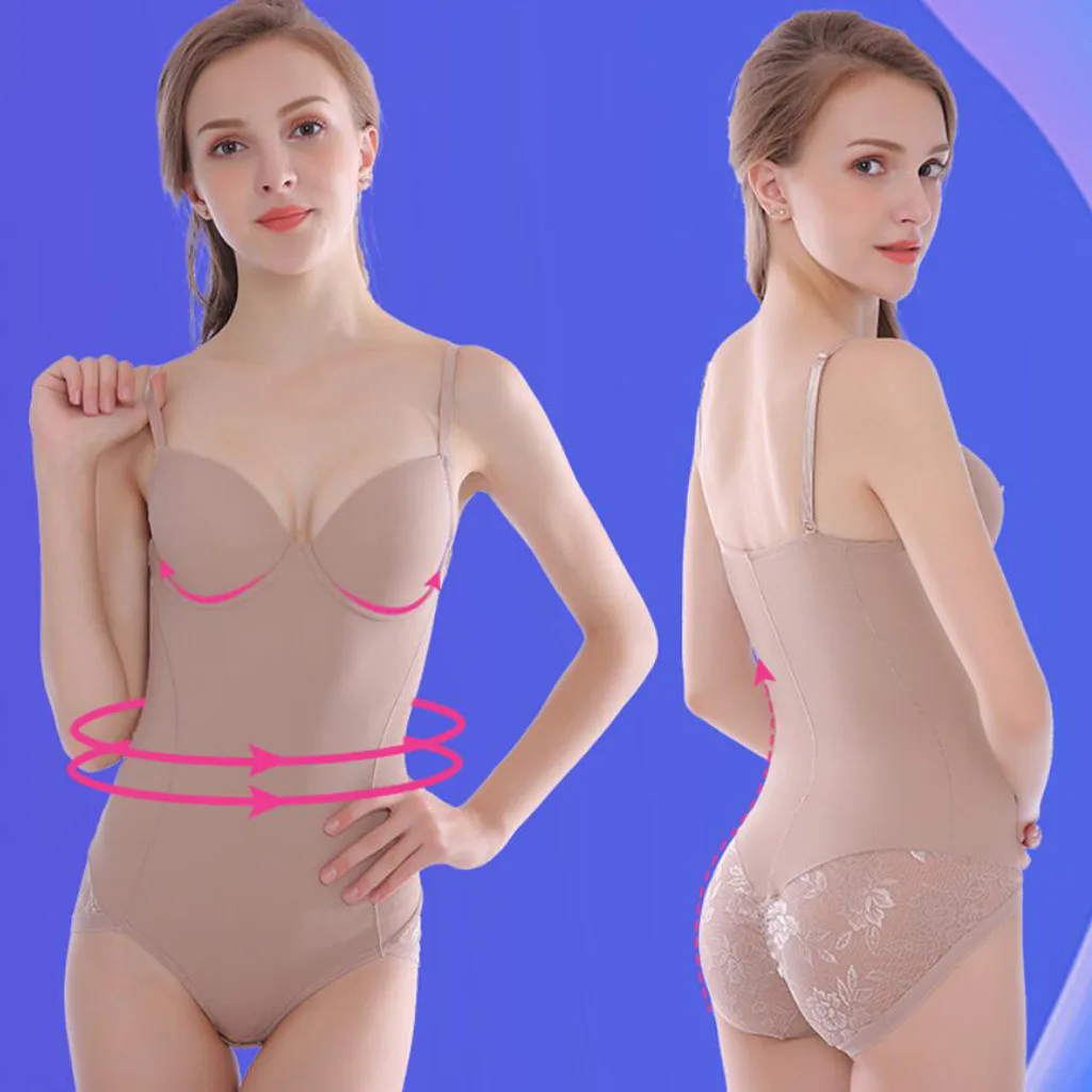 

Women's Body Shaping Control Slim Corset Shapeware Bodysuit Body Shaper