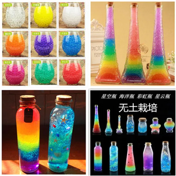 Растение Бонсай почвы грязи 100 шт растение воды бисер милый гидрогель 10 г