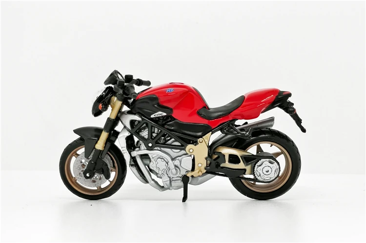 Bburago 1/18 1:18 масштаб MV Agusta Brutale Oro литый под давлением пластиковый металлический