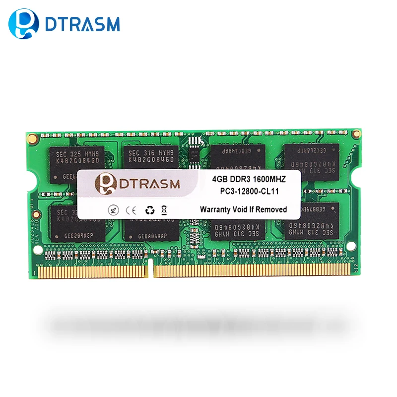 DDR3 4 ГБ 8 1333 МГц 1600 SO DIMM ноутбук RAM 204Pin память ноутбука|Оперативная память| |