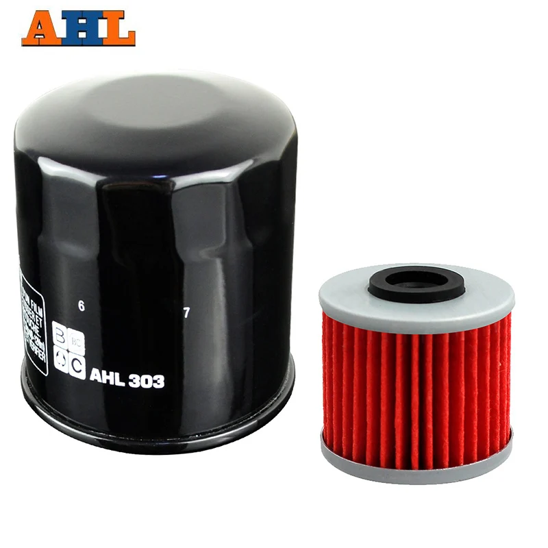 

AHL 2Pcs High Quality AHL Motorcycle Part Oil Filter For HONDA NC700X DCT 2012-2018 CTX700N DCT 2014-2018 NC 700 X CTX 700N 700X