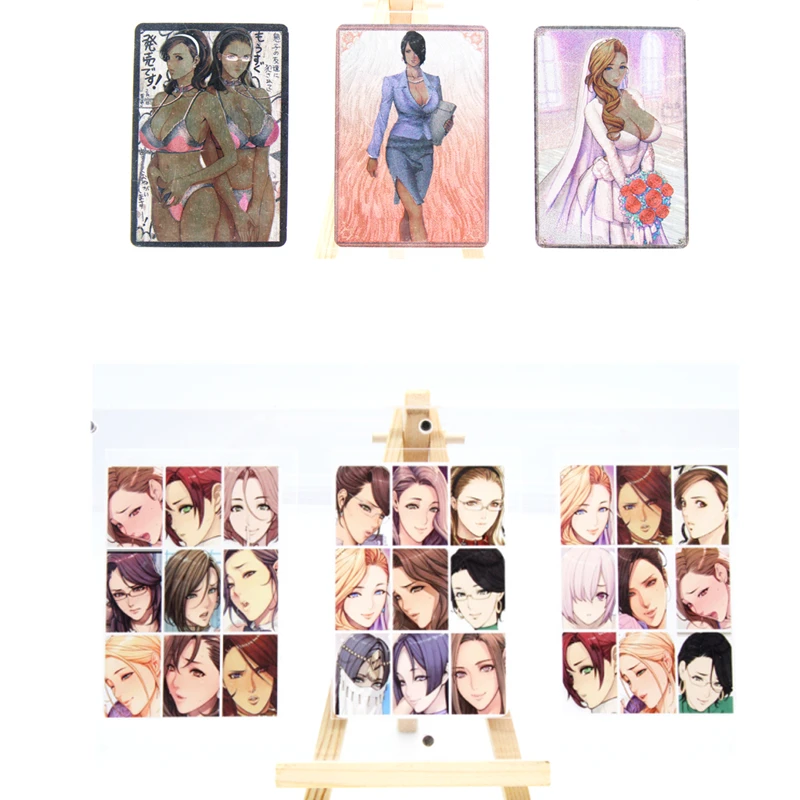 3PCS Otaku Collection Collection Rainbow Flash Gentleman Card Collection Collection Album Gives Friends A Private Collection