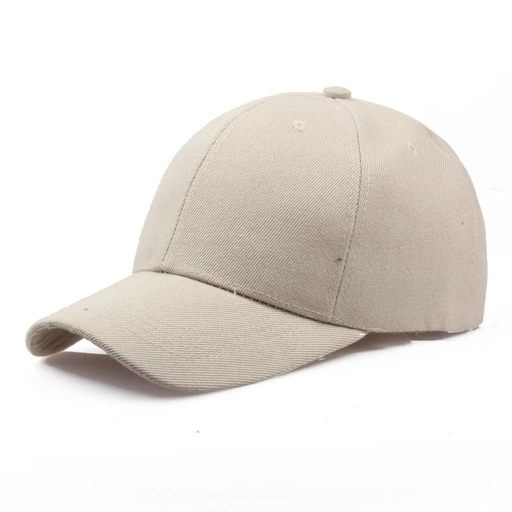 Beige 1 шт., модная кепка для женщин и мужчин на лето и весну, хлопковая кепка s, Женская одноцветная бейсболка с буквенным принтом для взрослых, бейсболка для пар - Цвет: Beige