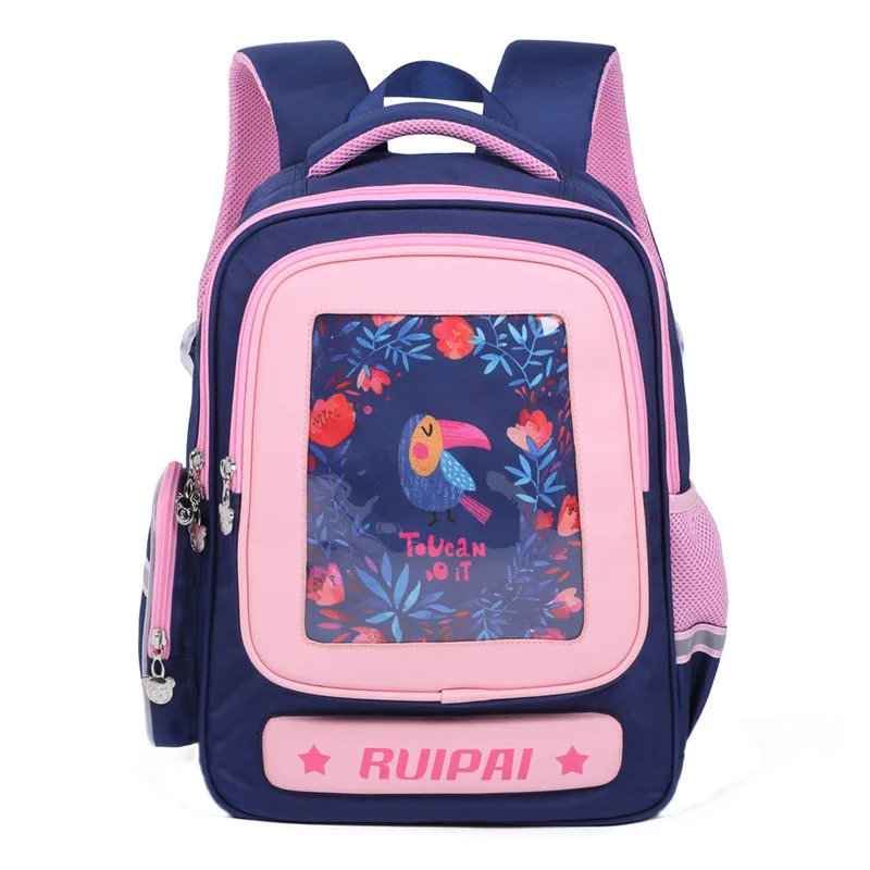 Водонепроницаемый Школьный рюкзак для девочек и мальчиков вместительные сумки с