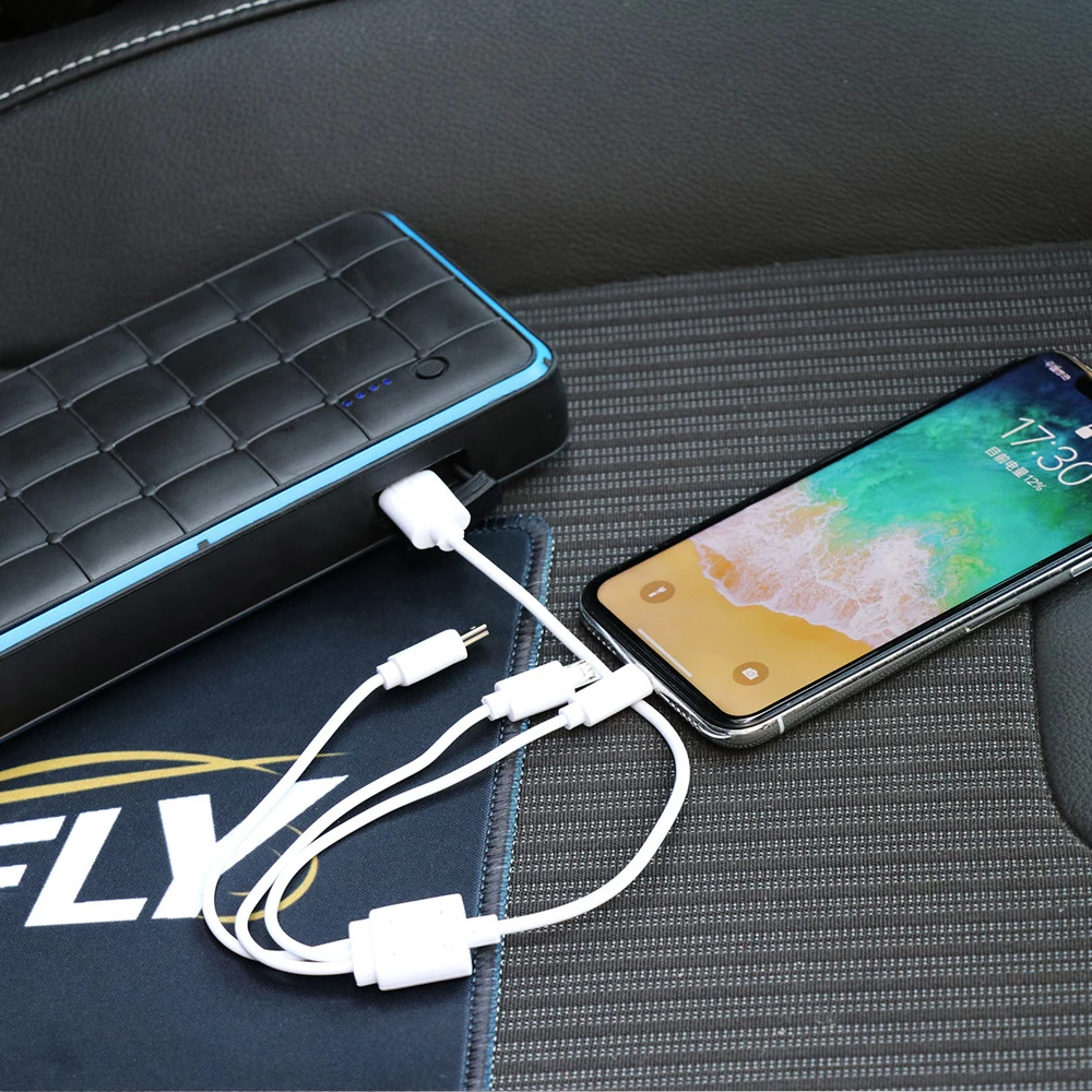 

New 28000mAh Super Waterproof 1000A Jump Starter 12V Starting Device Power Bank Charger Battery Booster Car Battery Charger