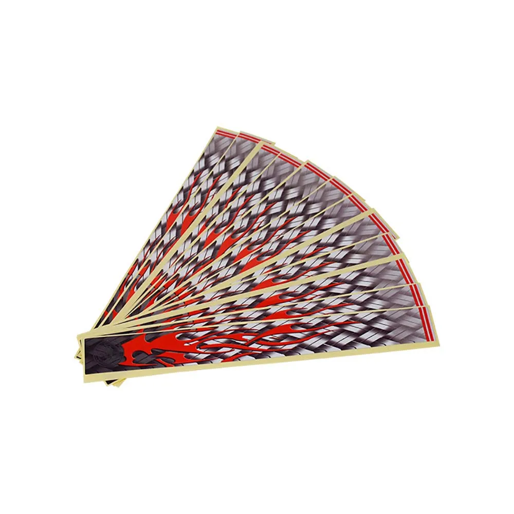 Новый стиль 12 шт обертки для стрел Флетчинг стрельба из лука