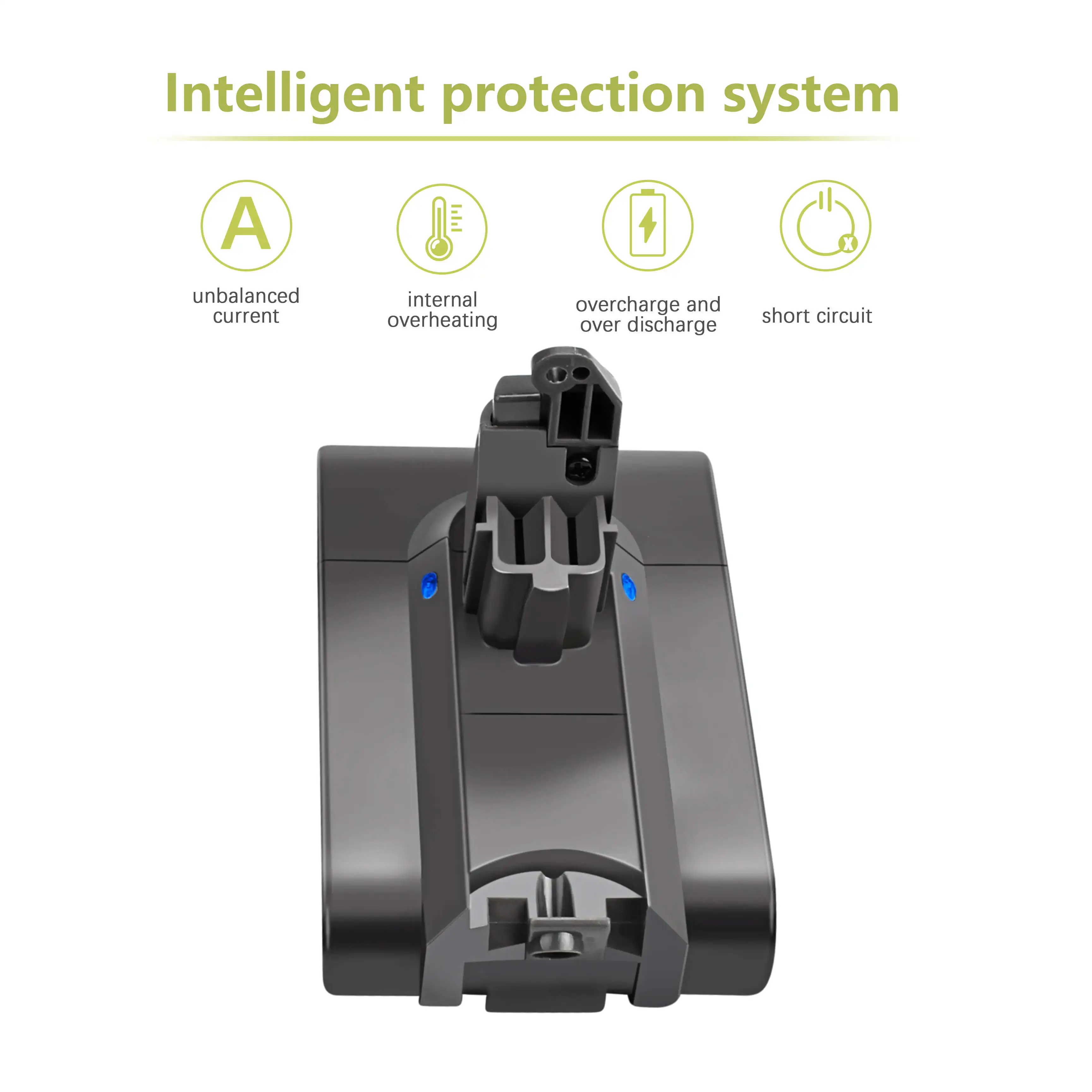 Dyson V6 батарея 68000mAh 21 6 V литий-ионная для dyson dc62 DC58 DC59 DC61 DC74 SV09 пылесос + зарядное
