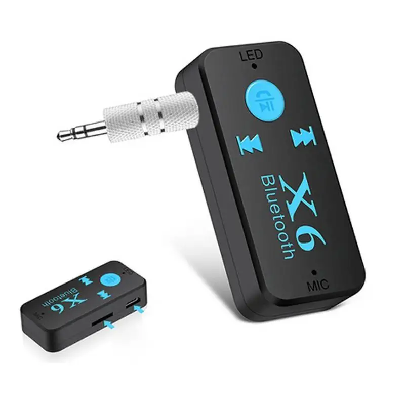 Новейший приемник X6 Bluetooth 5 0 адаптер Поддержка TF карты стерео музыка беспроводной