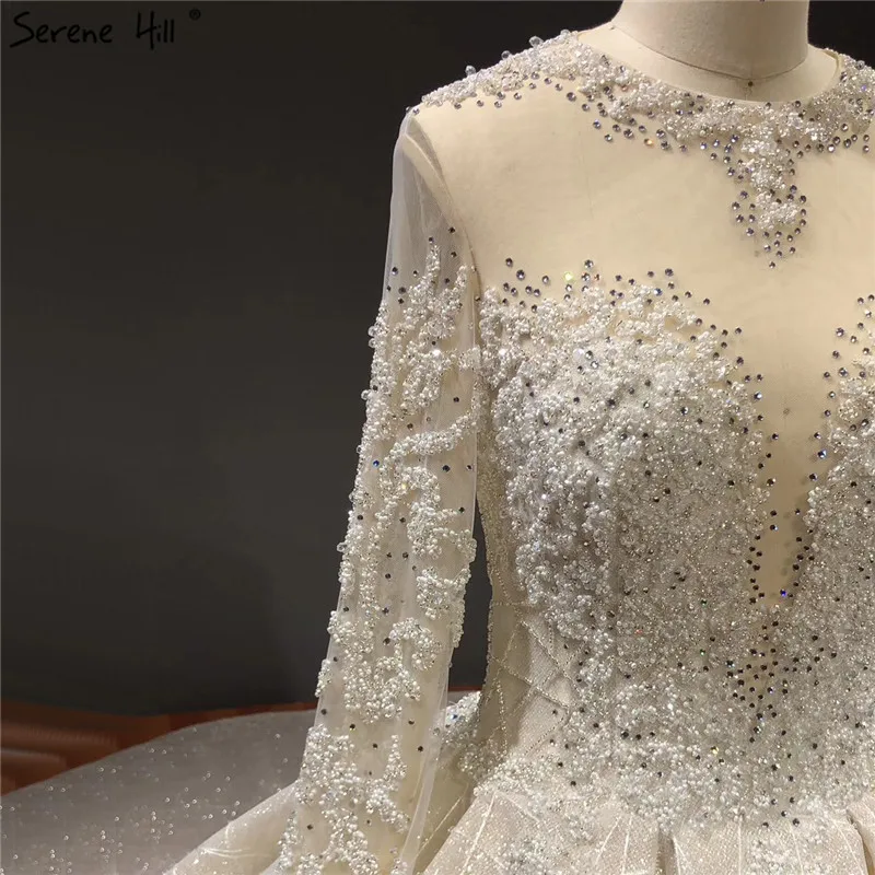 Свадебные платья цвета слоновой кости с блестящими кристаллами и бисером