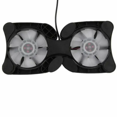 Складной USB порт мини Осьминог ноутбук двойной вентилятор кулер охлаждающая