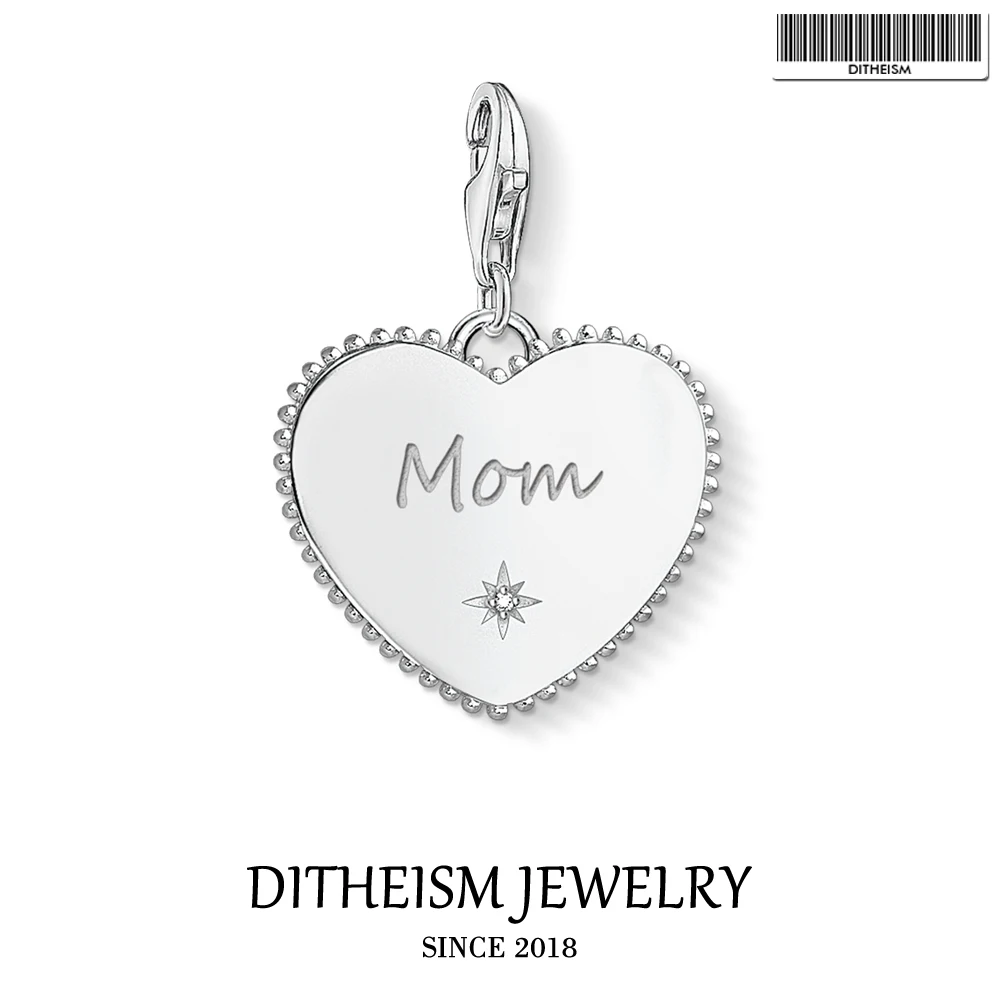 Подвеска с подвеской в виде сердца для мамы Весенняя Новинка 2020 модные ювелирные