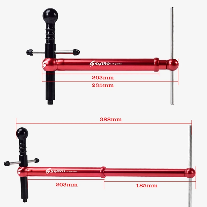 

AG-2.0 Professional MTB Bicycle Derailleur Hanger Alignment Gauge Rear Change Ear Correction Tail Hook Bike Repair Tool