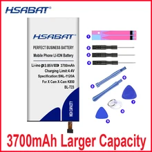 HSABAT запасной аккумулятор 3700mAh Аккумулятор для LG X Cam BL T23 K580 K580Y F690